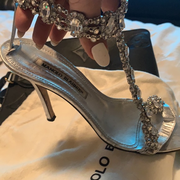 Show Stopping Blahnik's -- Real Australian crystal - Picture 2 of 14